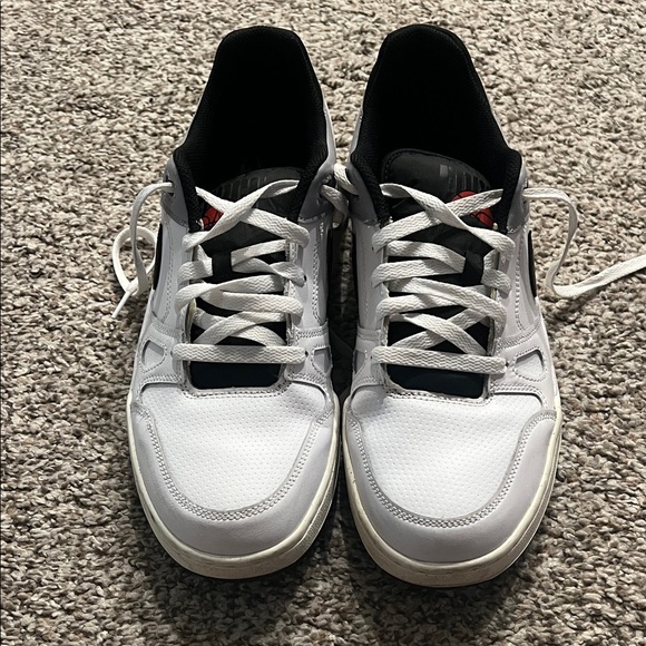 Nike Force Men's White, Gray and Black Low-Top Sneakers - Picture 2 of 7